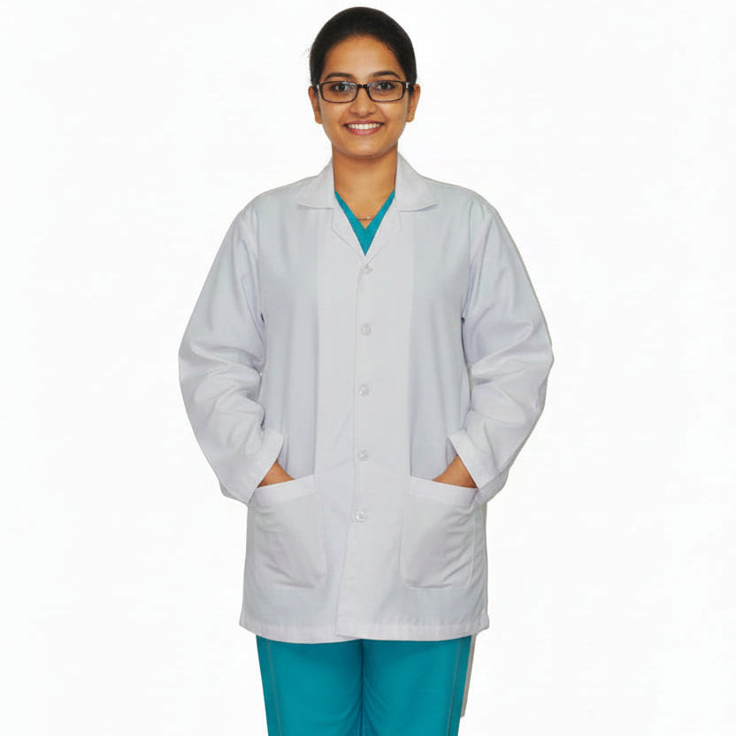 VISCO LAB COAT FULL SLEEVES