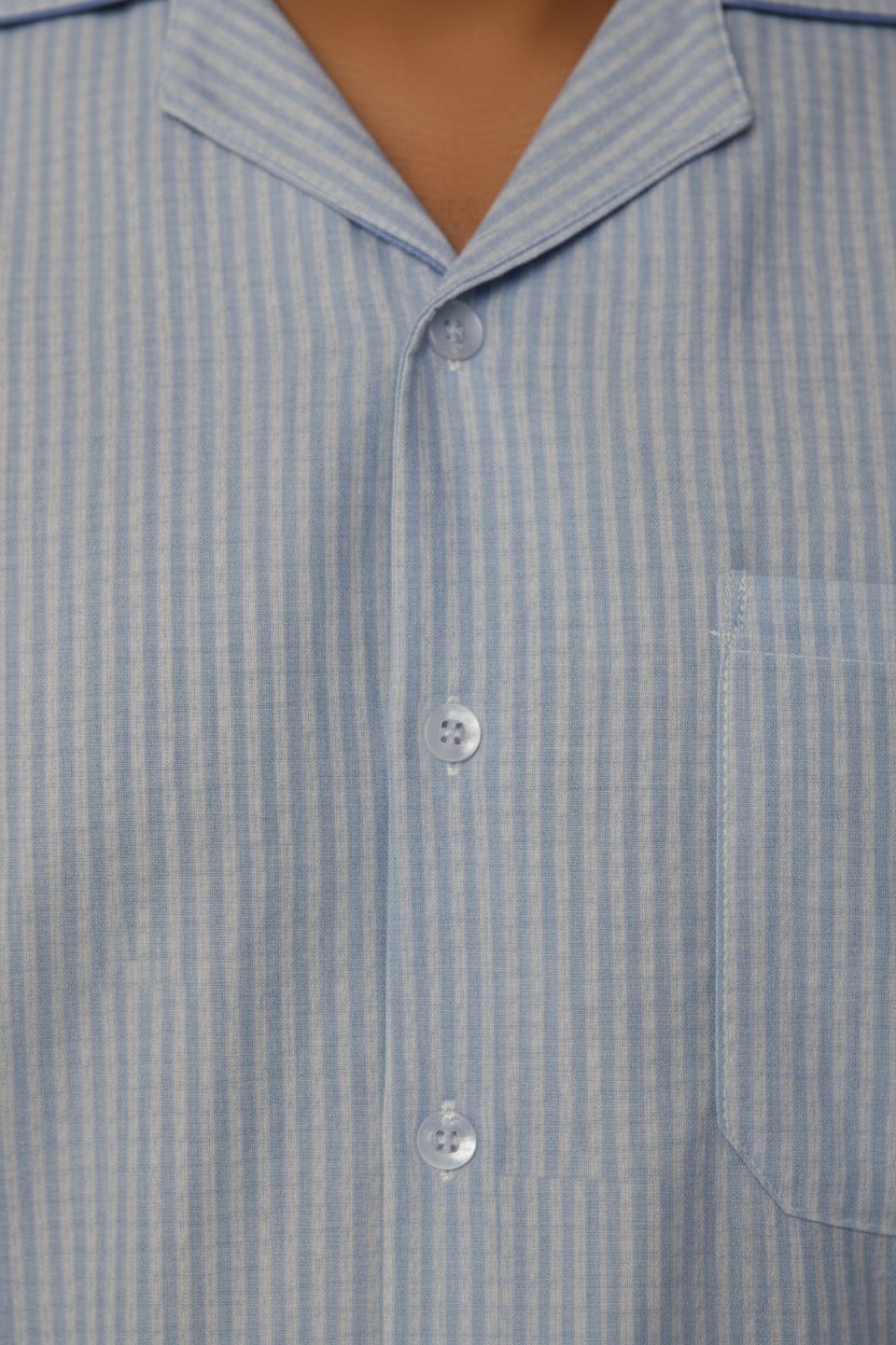 MALE PATIENT COLLAR UNIFORM