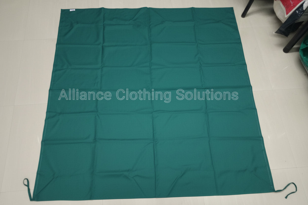 COTTON MEDIUM TRAY COVER 54X54 Inches with one side tie
