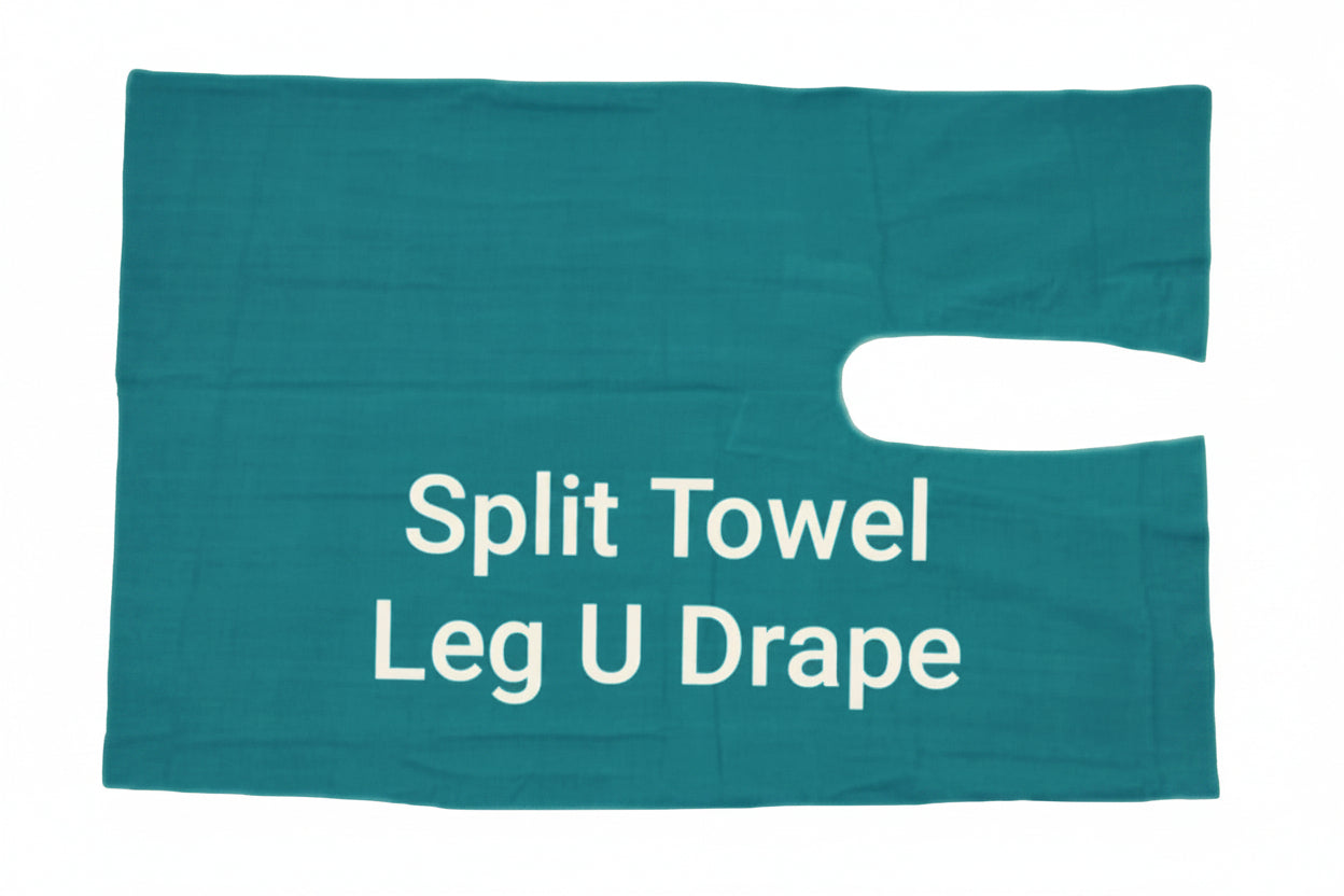 COTTON LARGE LEG U / SPLIT TOWEL 54X80 Inches