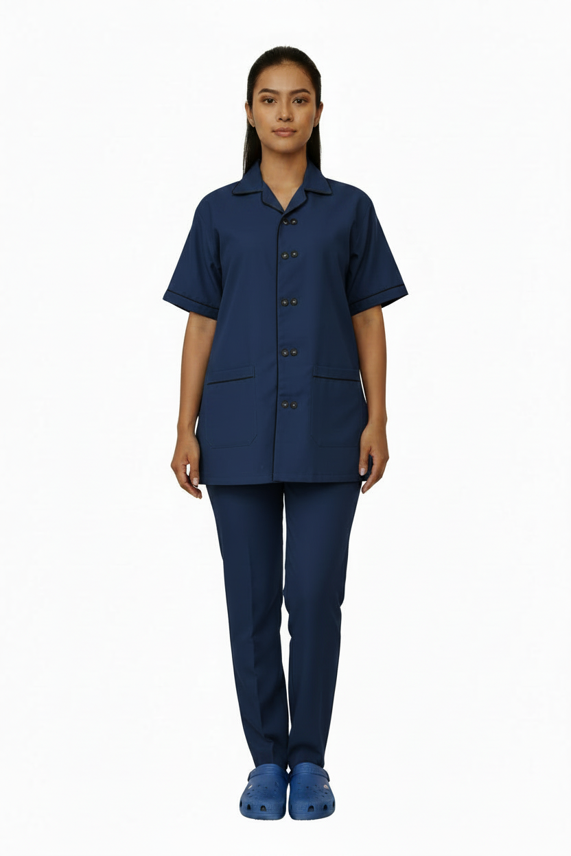 FEMALE DOUBLE BUTTON PATTERN
