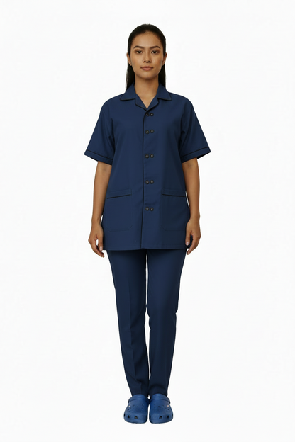 FEMALE DOUBLE BUTTON PATTERN