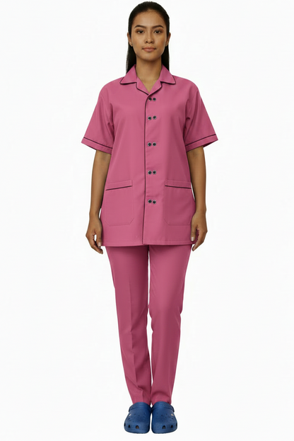 FEMALE DOUBLE BUTTON PATTERN