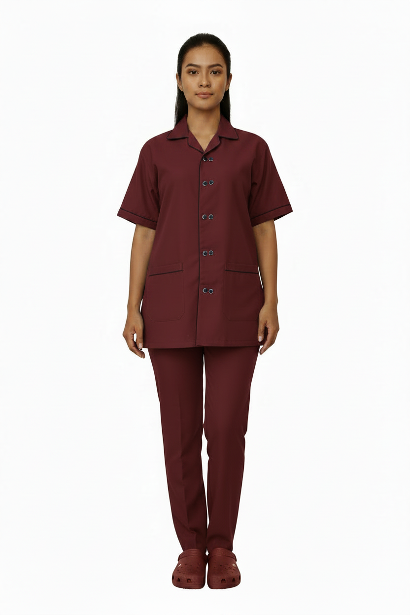 FEMALE DOUBLE BUTTON PATTERN