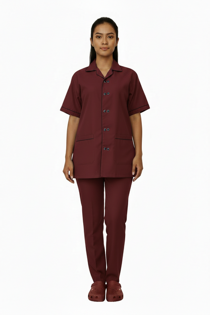 FEMALE DOUBLE BUTTON PATTERN