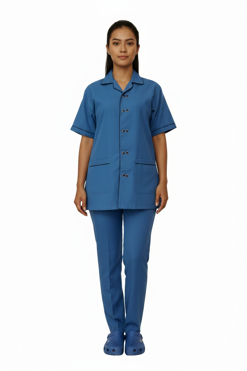 FEMALE DOUBLE BUTTON PATTERN