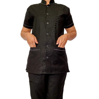 Female Stand Collar Pattern