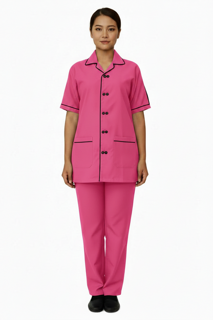 FEMALE DOUBLE BUTTON PATTERN