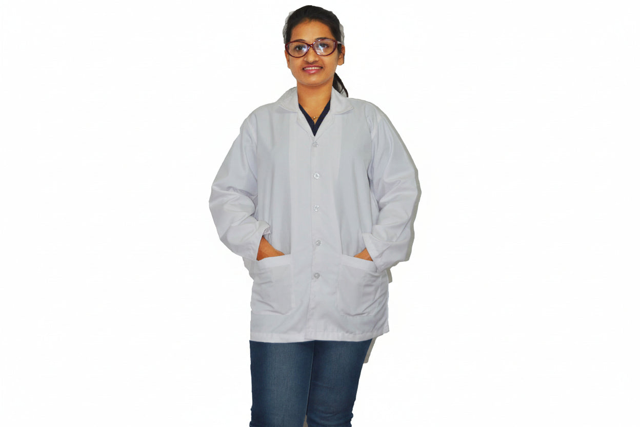 VISCO LAB COAT FULL SLEEVES
