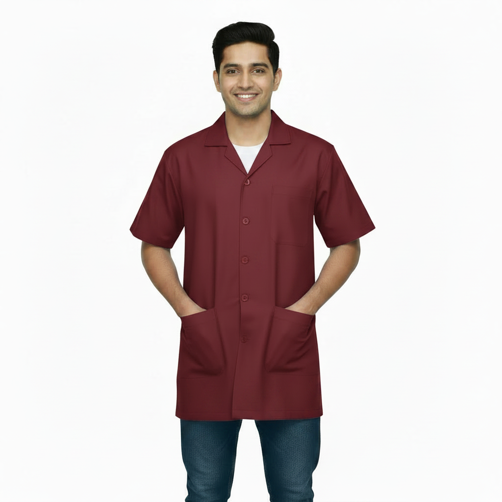 VISCO MULTI COLOUR APRONS HALF SLEEVES