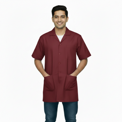 VISCO MULTI COLOUR APRONS HALF SLEEVES