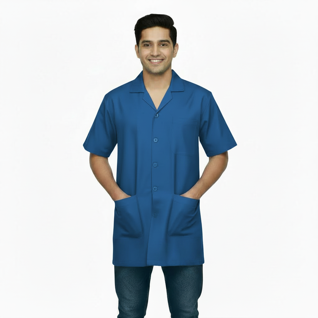VISCO MULTI COLOUR APRONS HALF SLEEVES