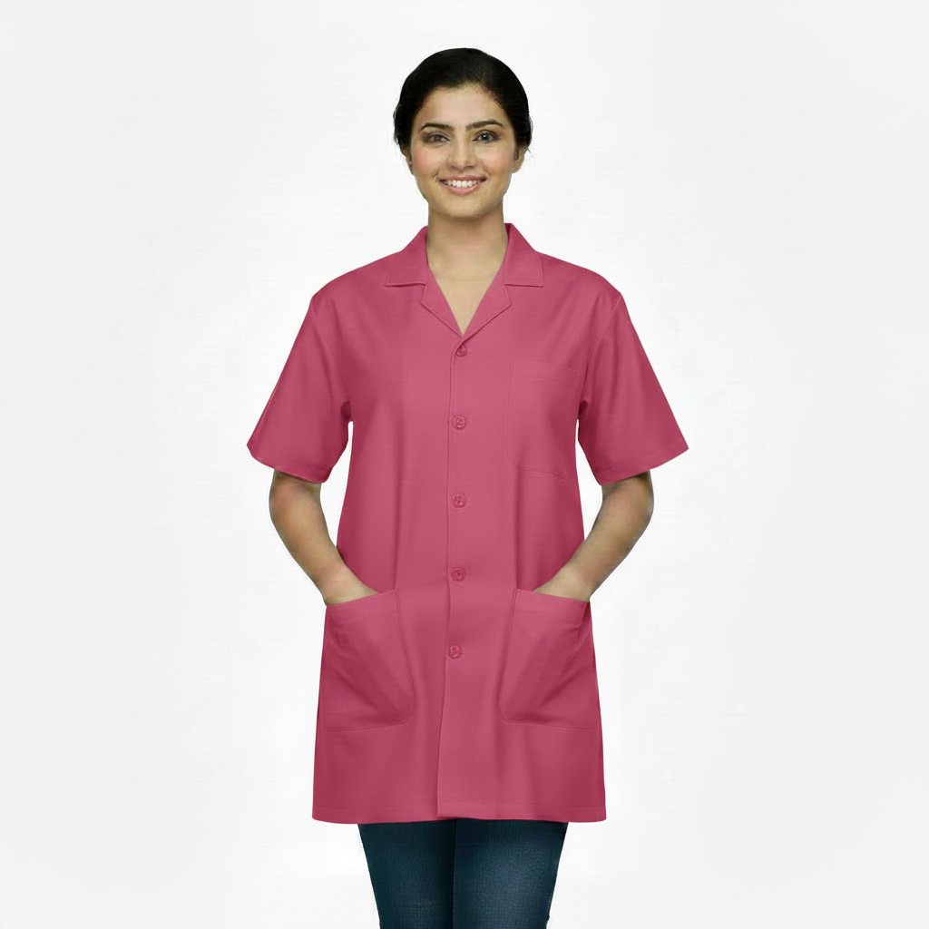 VISCO MULTI COLOUR APRONS HALF SLEEVES