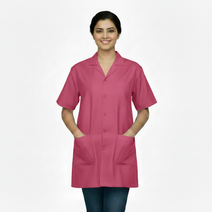 VISCO MULTI COLOUR APRONS HALF SLEEVES