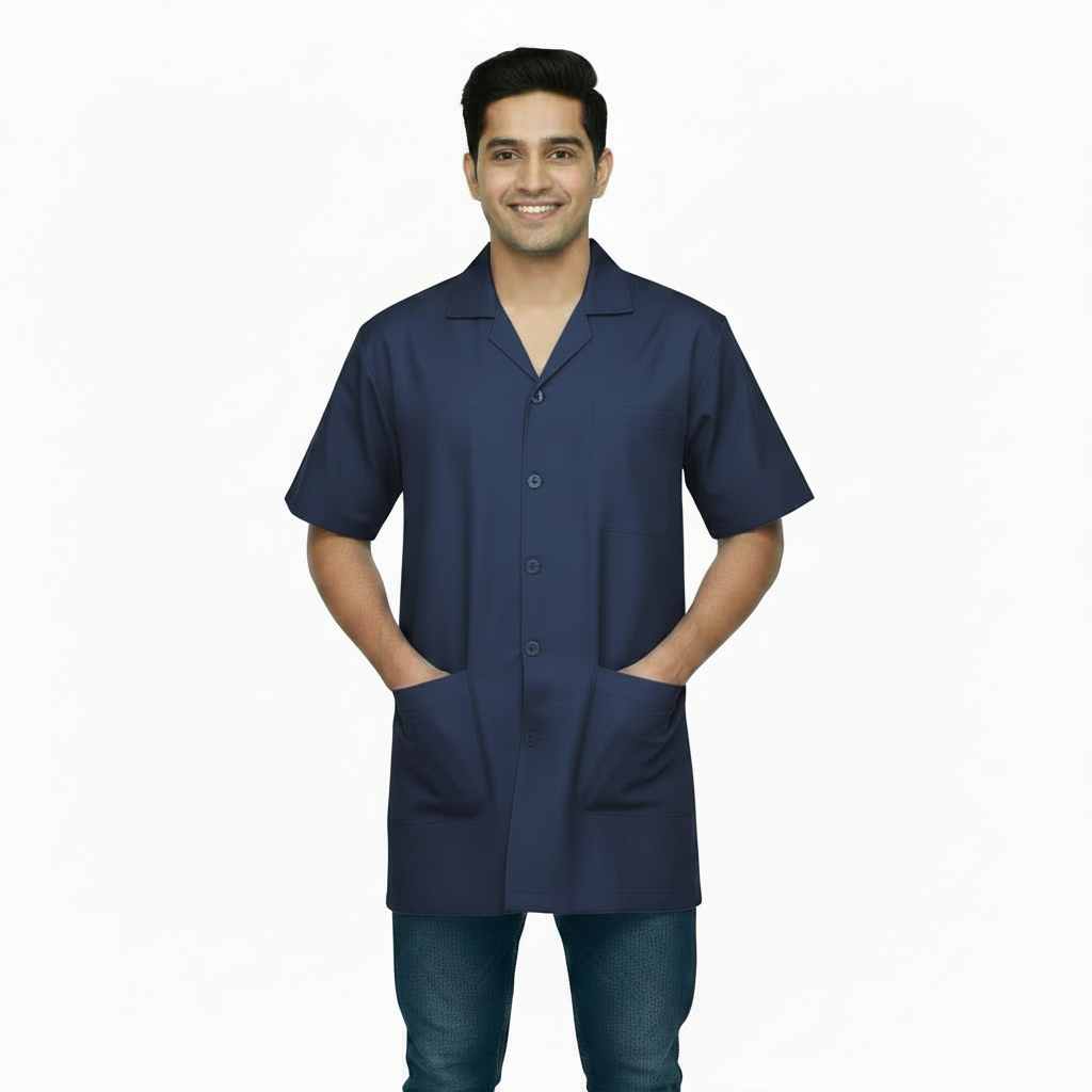 VISCO MULTI COLOUR APRONS HALF SLEEVES