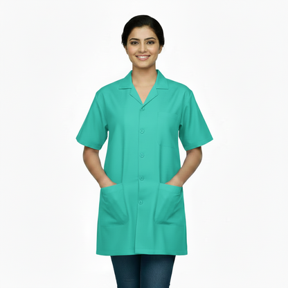 VISCO MULTI COLOUR APRONS HALF SLEEVES