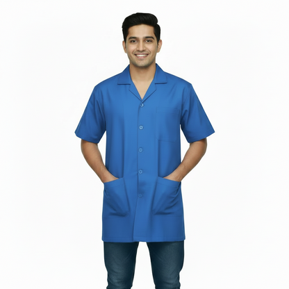 VISCO MULTI COLOUR APRONS HALF SLEEVES