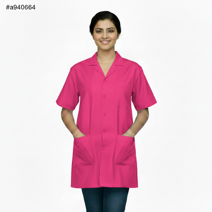 VISCO MULTI COLOUR APRONS HALF SLEEVES
