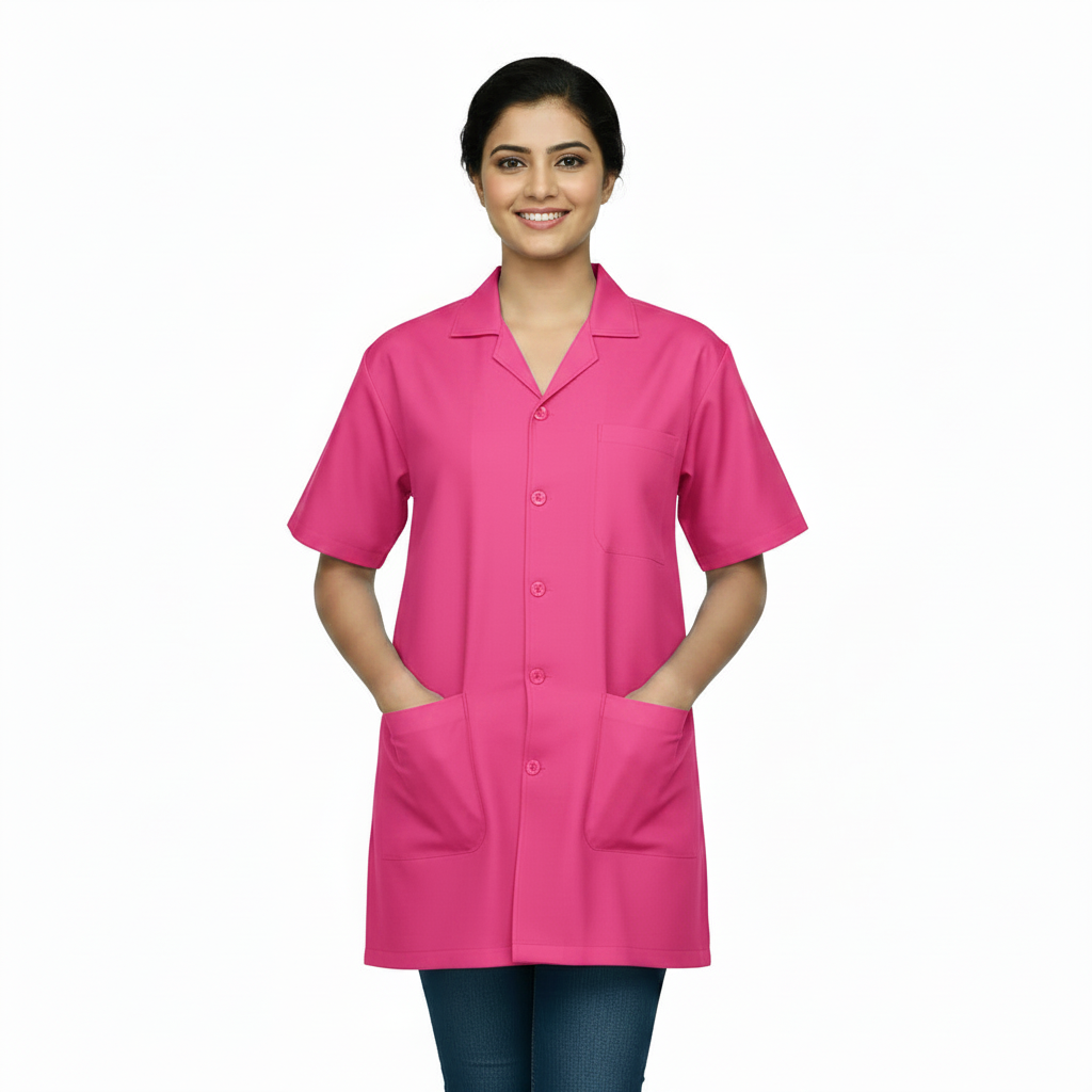 VISCO MULTI COLOUR APRONS HALF SLEEVES