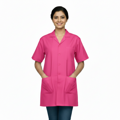 VISCO MULTI COLOUR APRONS HALF SLEEVES