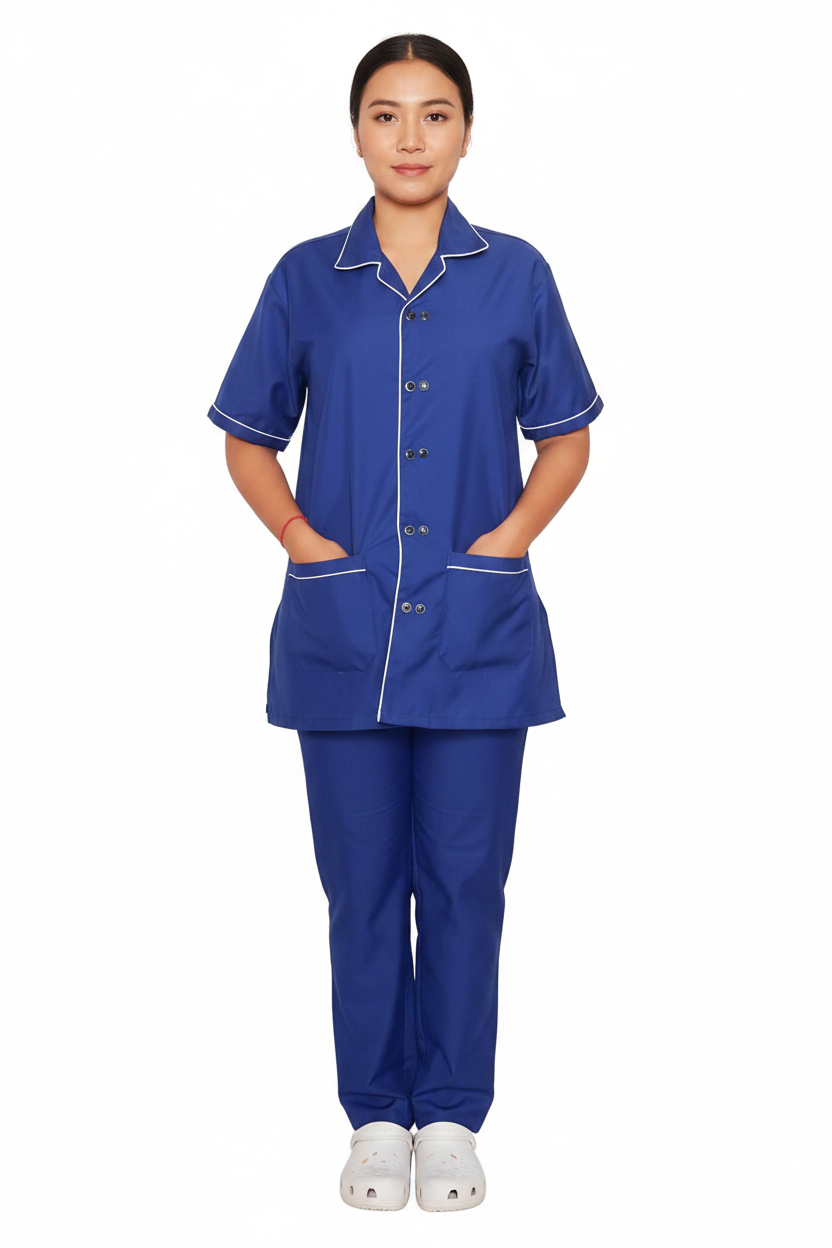 FEMALE DOUBLE BUTTON PATTERN