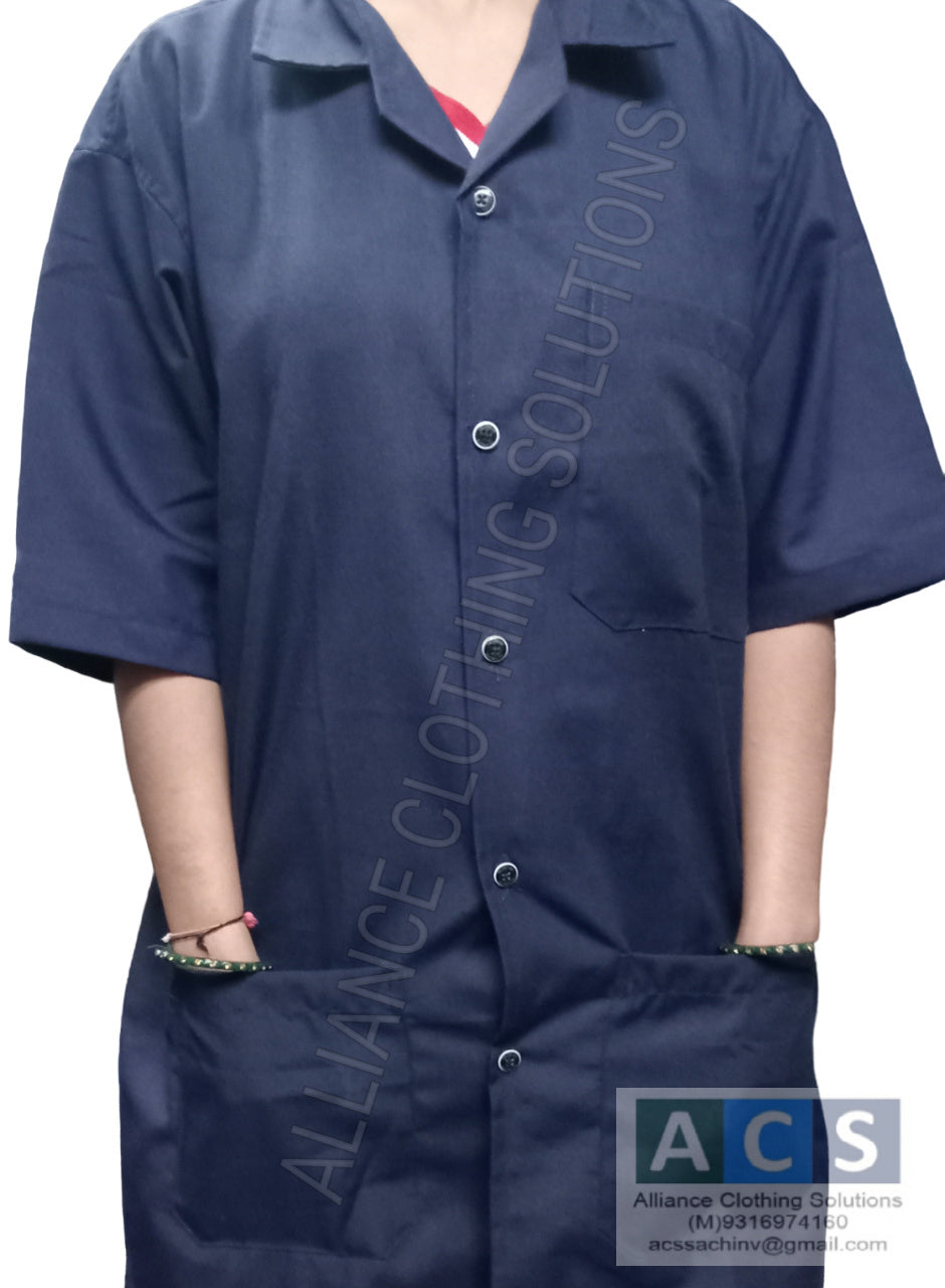 VISCO MULTI COLOUR APRONS HALF SLEEVES