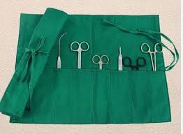 COTTON INSTRUMENT POUCH