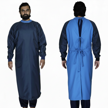 VISCO IMPERVIOUS SURGICAL GOWN SINGLE FLAP