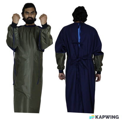 VISCO IMPERVIOUS SURGICAL GOWN SINGLE FLAP