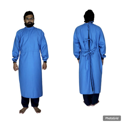 VISCO SURGICAL GOWN SINGLE FLAP