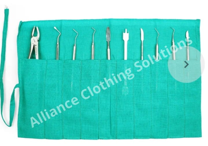 COTTON INSTRUMENT POUCH