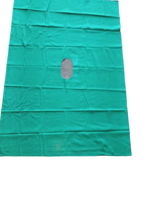 COTTON ABDO HOLE SHEET 54x80 Inches(10X5Inch Rectangular Hole)