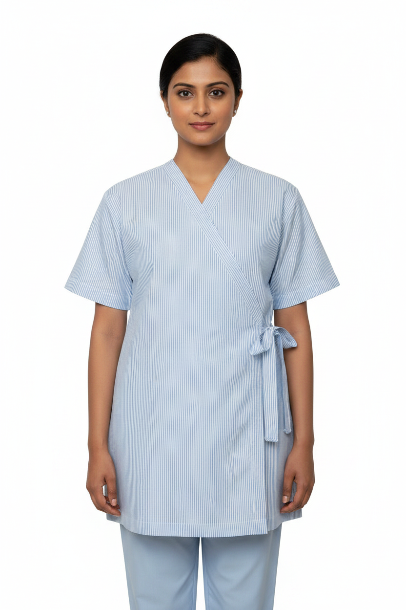 RAYTON BATHROBE STYLE PATIENT DRESS