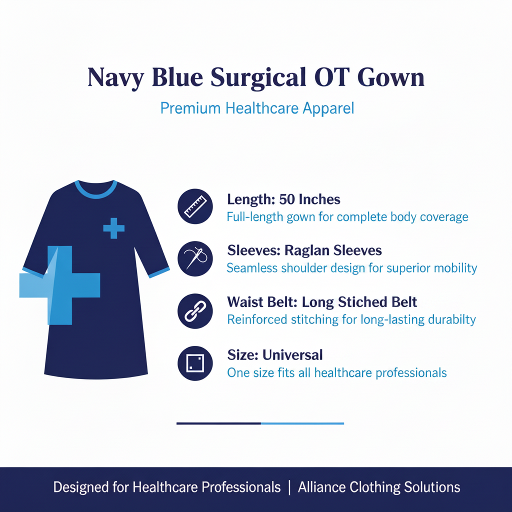 VISCO SURGICAL GOWN SINGLE FLAP