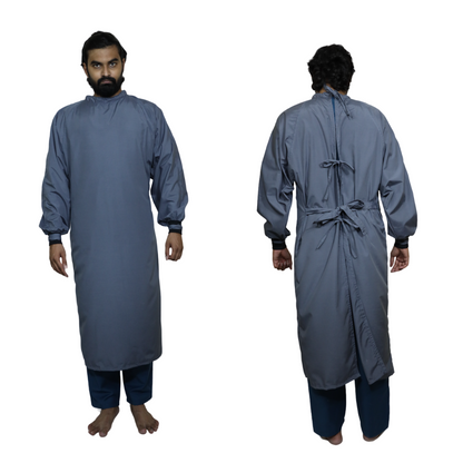 VISCO SURGICAL GOWN SINGLE FLAP