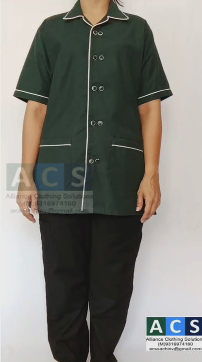 FEMALE DOUBLE BUTTON PATTERN