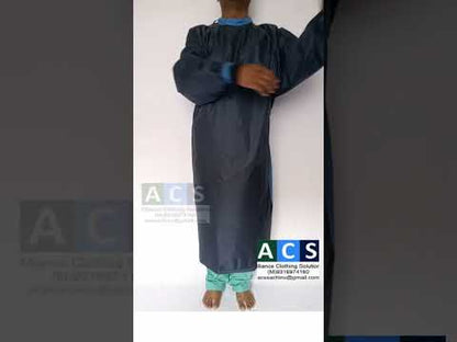 VISCO IMPERVIOUS SURGICAL GOWN SINGLE FLAP