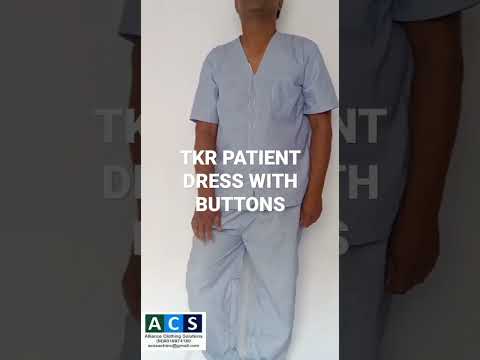 RAYTON TKR UNISEX PATIENT DRESS