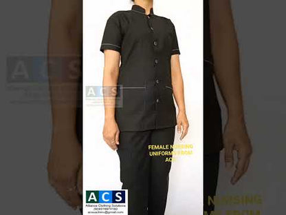 FEMALE STAND COLLAR PATTERN